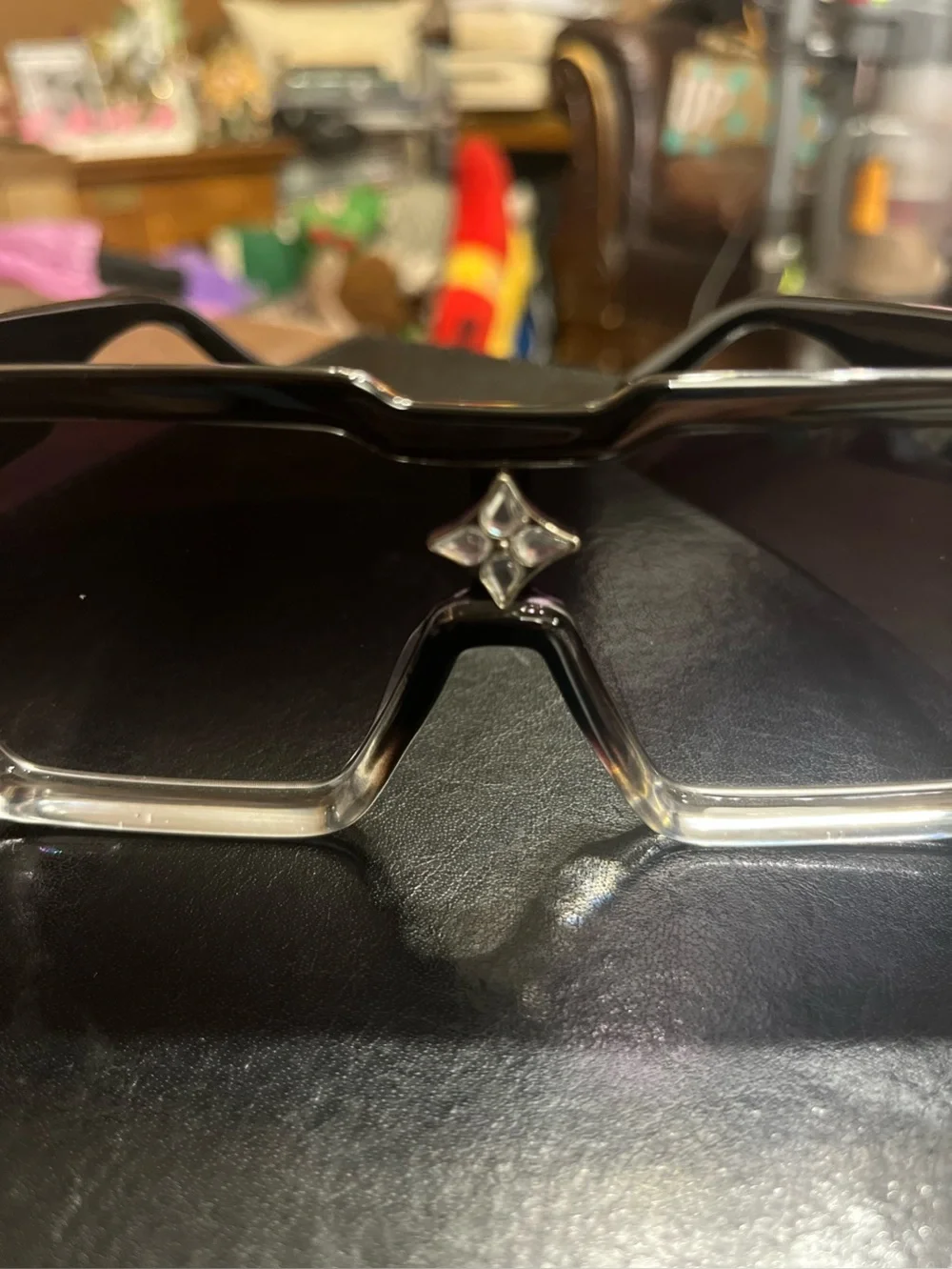 Louis. Vuitton. Cyclone Black Sunglasses Shades